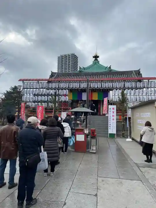 寛永寺不忍池弁天堂の初詣