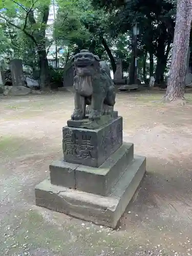 品川神社の狛犬