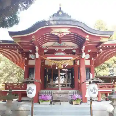 柏諏訪神社の本殿・本堂