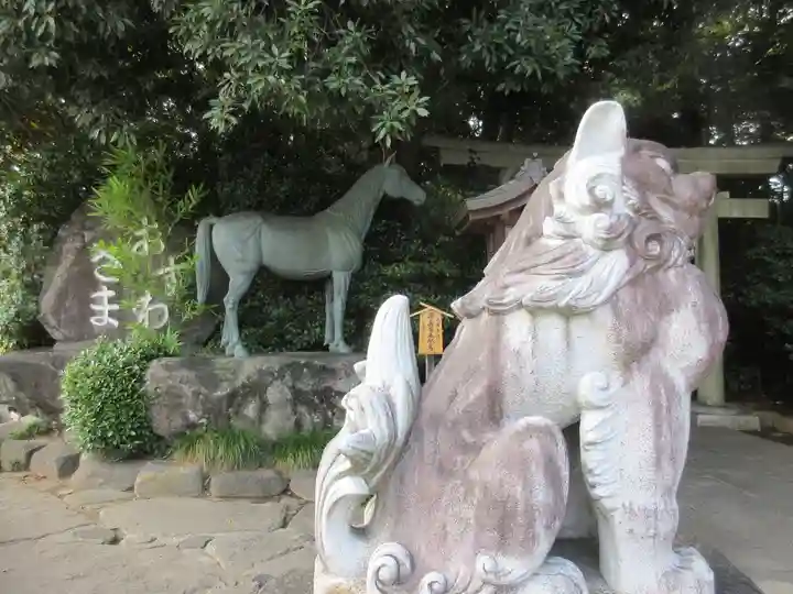 駒木諏訪神社の狛犬