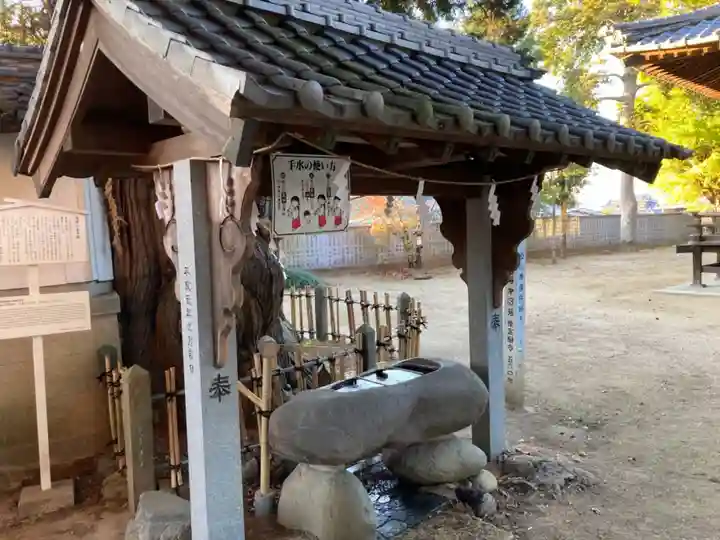 大宮八幡神社の手水舎