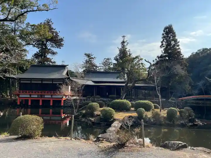 宇佐神宮の庭園
