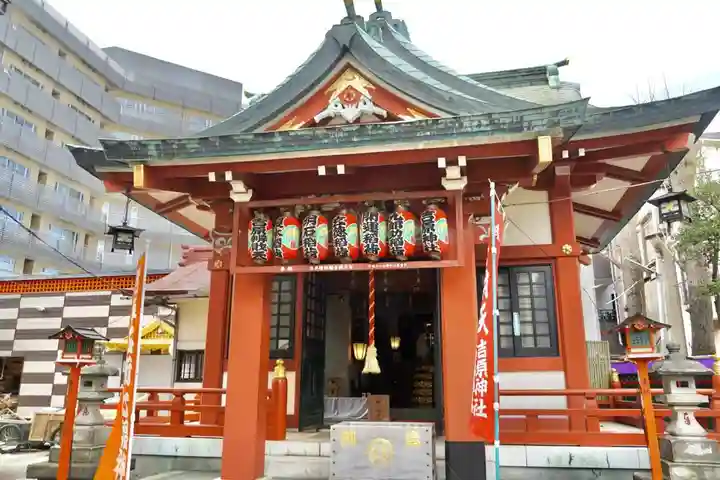 吉原神社の狛犬