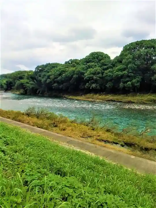 溝口竃門神社の周辺