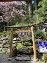 日光大室高龗神社の鳥居