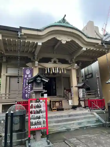 矢先稲荷神社の本殿・本堂