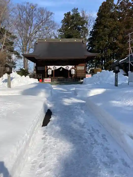 青森縣護國神社の本殿・本堂