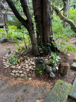 かっぱの寺 栖足寺の自然