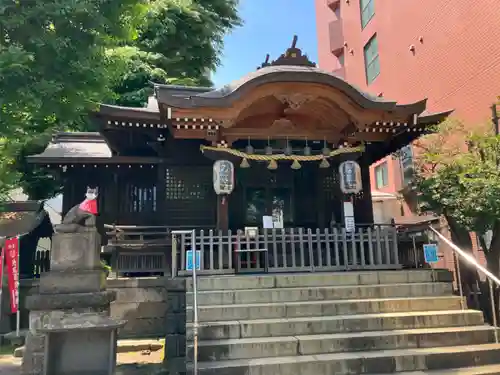 池尻稲荷神社の本殿・本堂