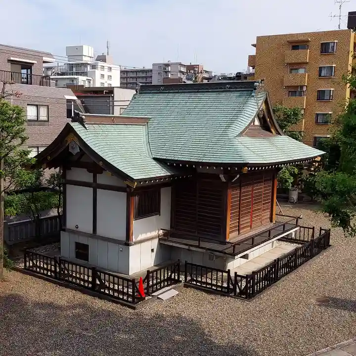 稲荷神社の本殿・本堂
