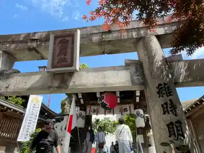 櫛田神社の鳥居
