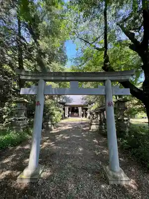 黒田原神社の鳥居