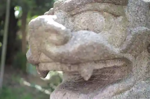 白金氷川神社の狛犬