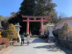 河口浅間神社の鳥居