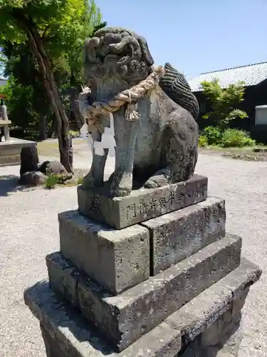 槌宮神社の狛犬