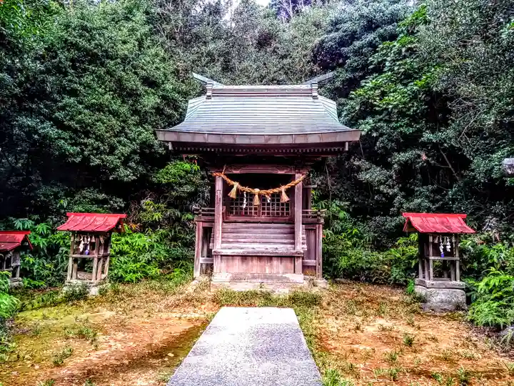 津島社の本殿・本堂