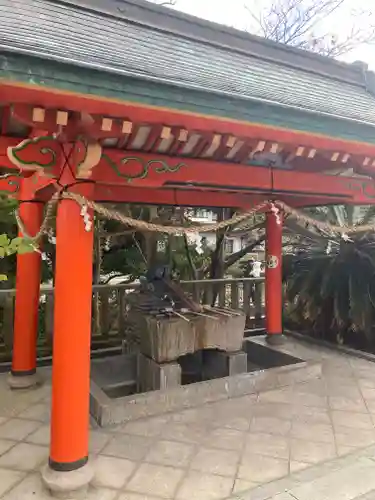 淡嶋神社の手水舎