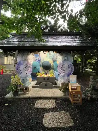 札幌諏訪神社の手水舎