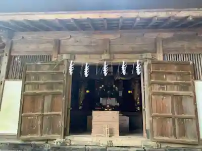 身延山 祖廟拝殿の本殿・本堂