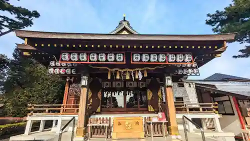 中野沼袋氷川神社の本殿・本堂