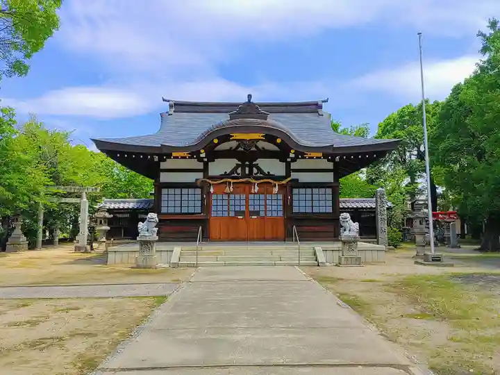 稲葉神社の本殿・本堂