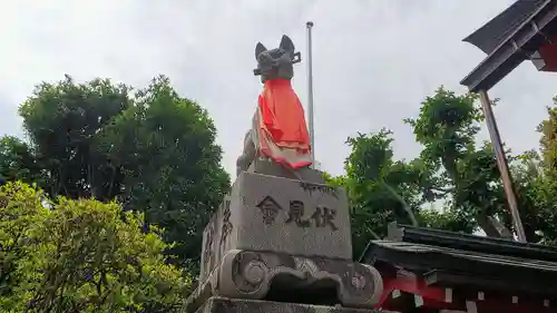 東伏見稲荷神社の狛犬