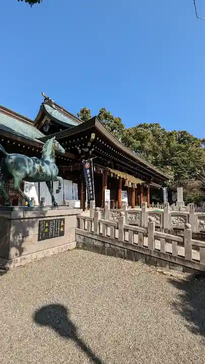 熊本縣護國神社の本殿・本堂