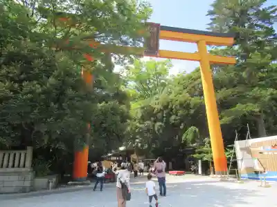 川越氷川神社の鳥居