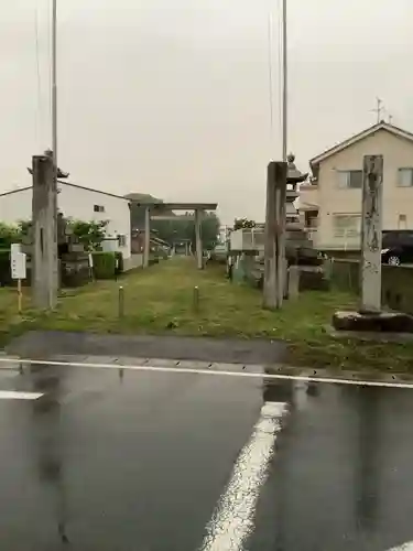 津嶋社の鳥居