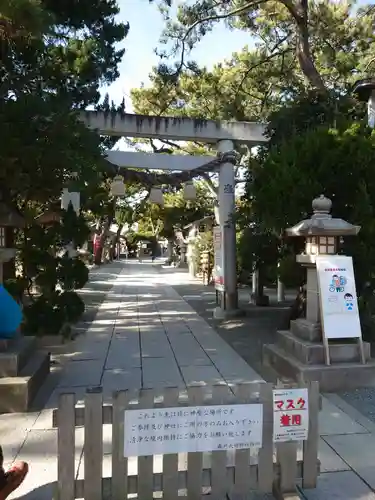 森戸大明神（森戸神社）の鳥居