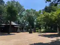 仙波氷川神社の庭園
