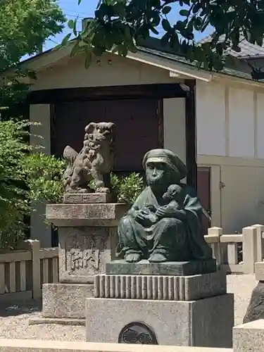 日吉神社の狛犬