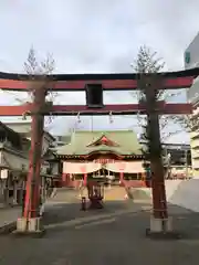 東京羽田 穴守稲荷神社の鳥居