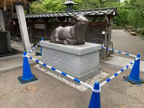 湯島天満宮の狛犬