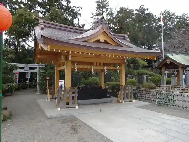 亀ケ池八幡宮の手水舎