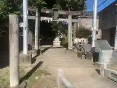 青渭神社の鳥居