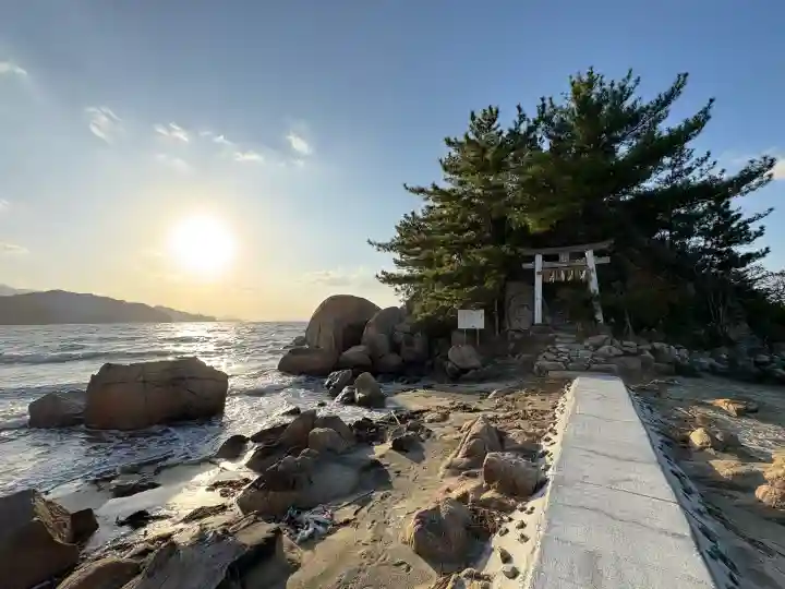 箱島神社の鳥居