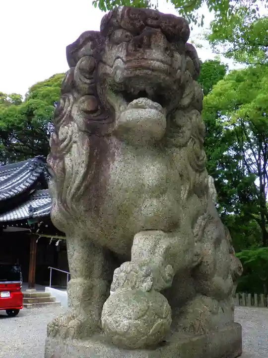 成海神社の狛犬