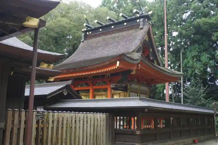 水戸八幡宮の本殿・本堂