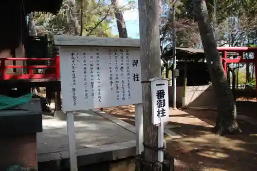 諏訪神社の自然