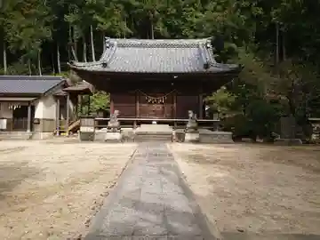 関山神社の本殿・本堂
