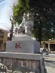 白山神社の狛犬