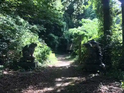 燒火神社の狛犬