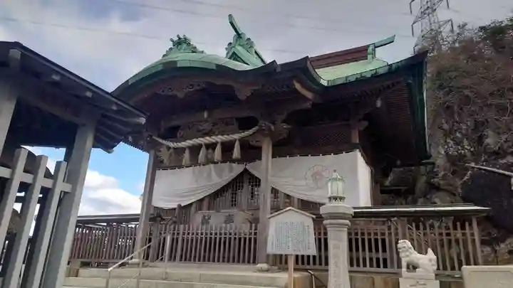 和布刈神社の本殿・本堂