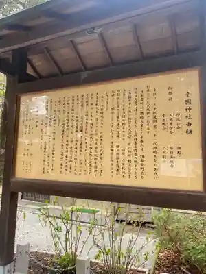 辛國神社の歴史