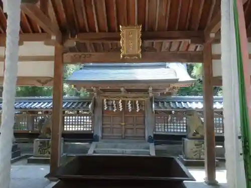 美具久留御魂神社の本殿