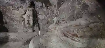 大悲山の石仏(福島県)