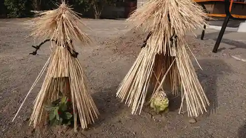 上里菅原神社の庭園