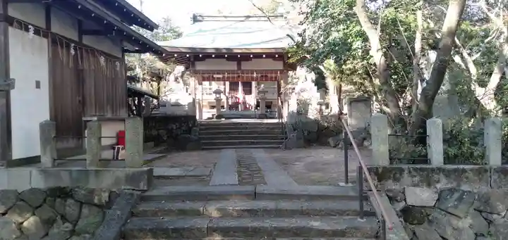 凉森神社の本殿・本堂