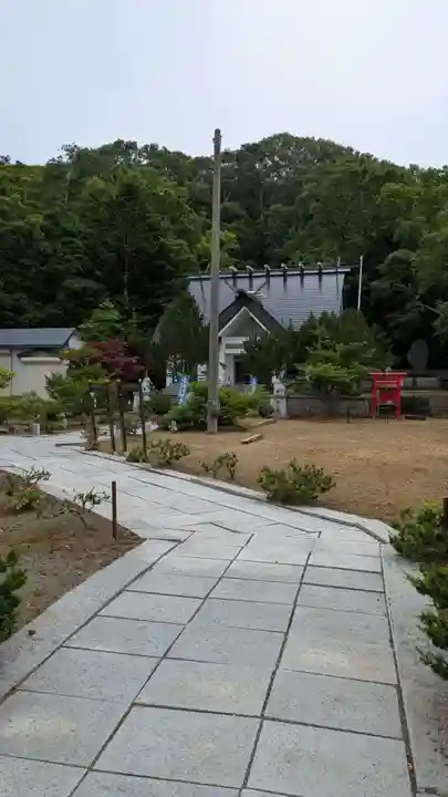 霧多布神社の本殿・本堂